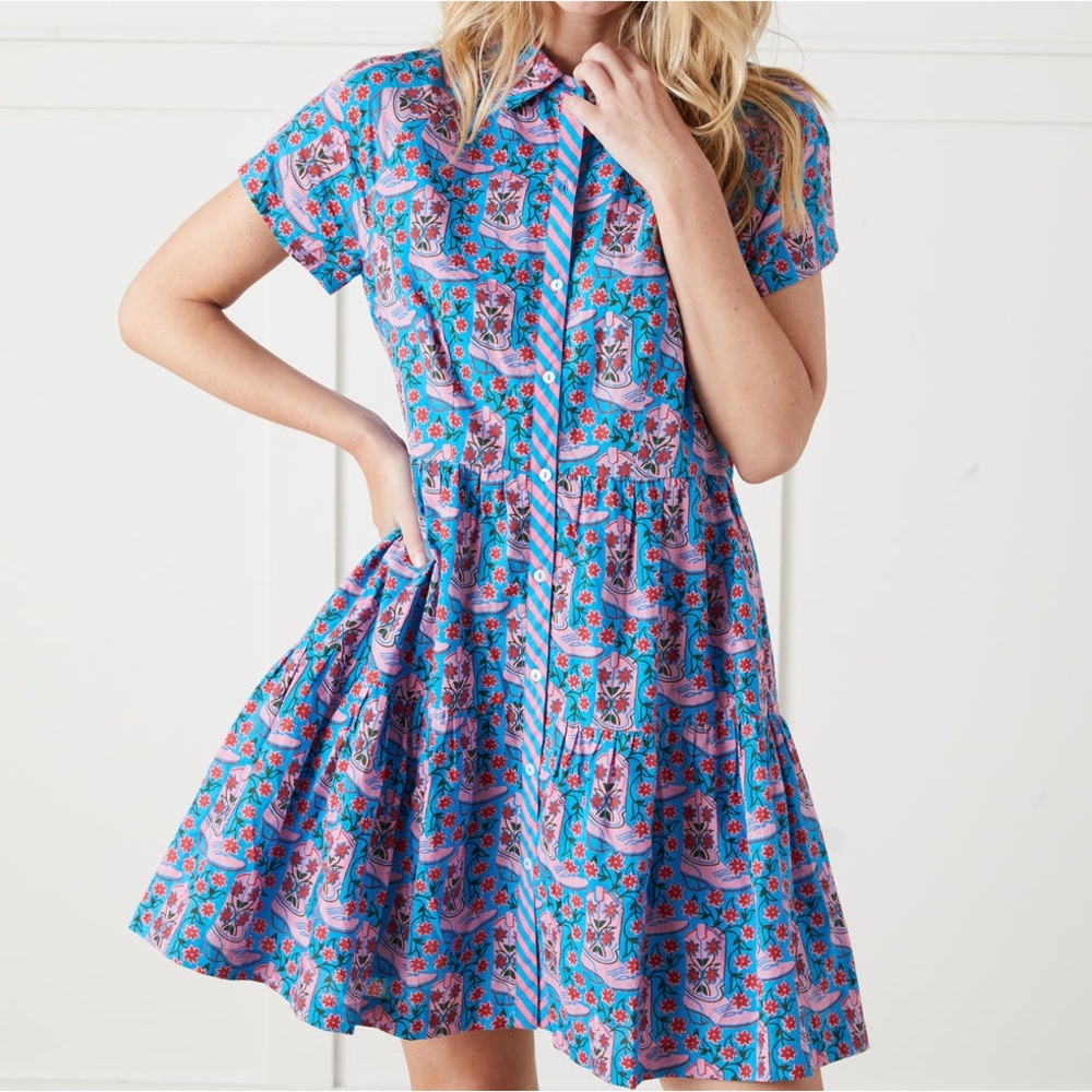 NWT *Printfresh* Rhinestone Cowgirl Easy Elegance Dress, XXS